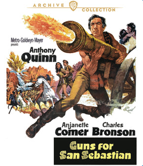 Guns For San Sebastian Blu-ray