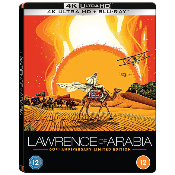 Lawrence of Arabia Limited Edition 4K UHD + Blu-ray Steelbook