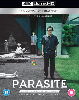 Parasite 4K Ultra HD + Blu-ray + Blu-ray Black & White Edition