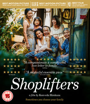 Shoplifters Blu-ray